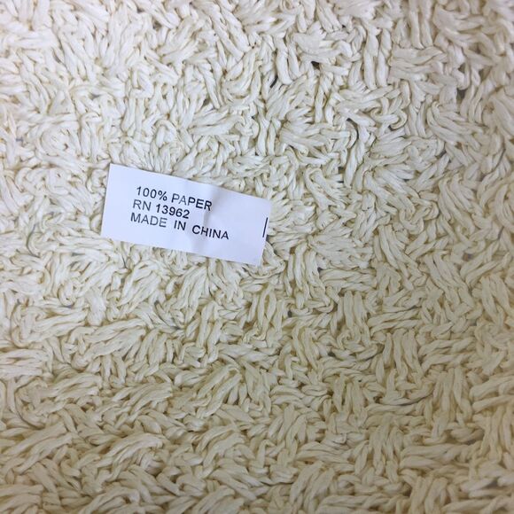 Womens Summer Prairie Ivory Roll Up Hat Country Style - Picture 7 of 7